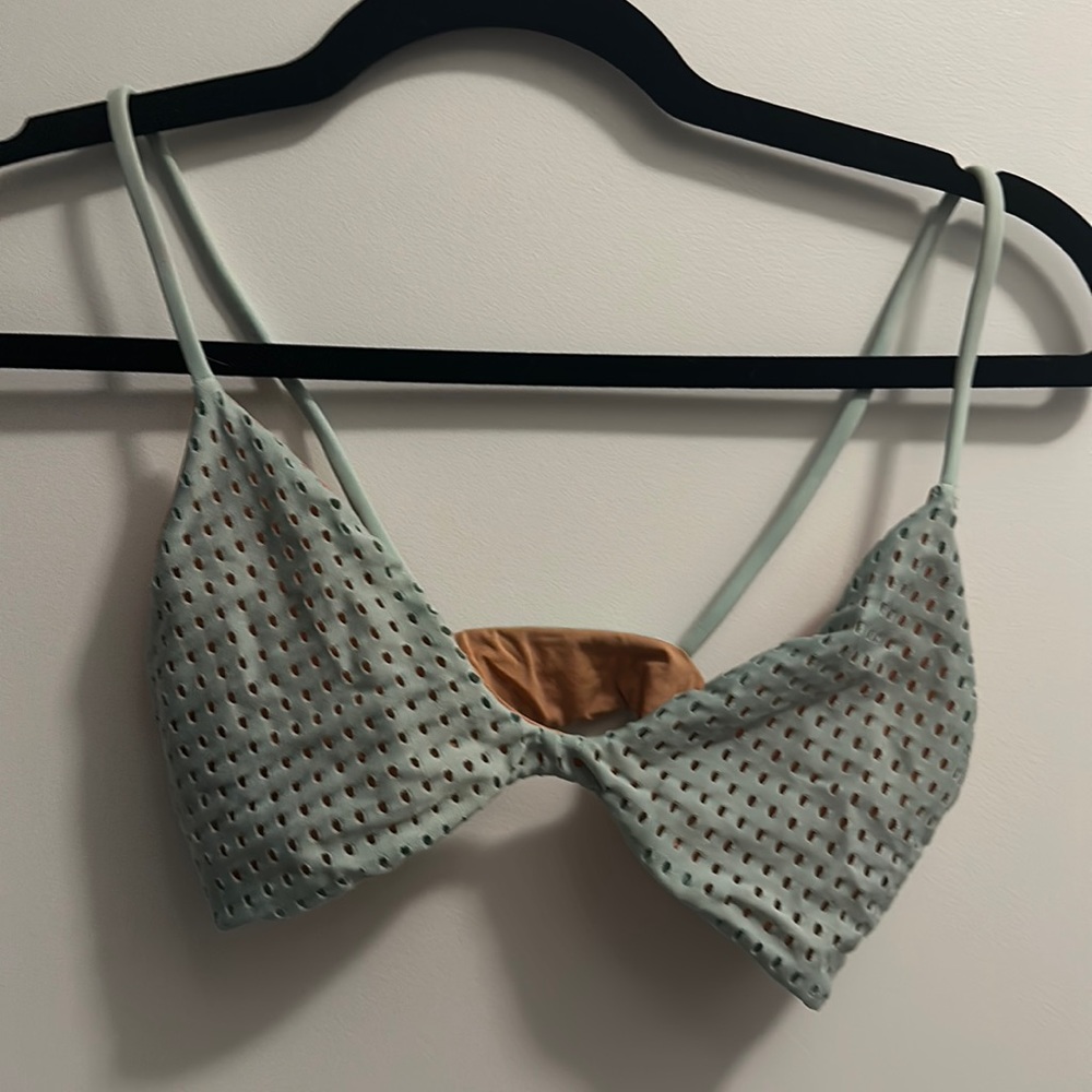 Acacia mesh na pali bikini top